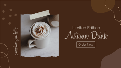 Spice Autumn Drinks Facebook event cover Image Preview