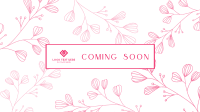 Floral Stationery YouTube Banner Preview