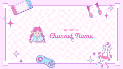 E-Girl Aesthetic YouTube cover (channel art) Image Preview