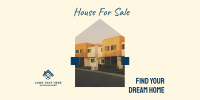 House for Sale Twitter Post Design