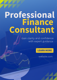 Professional Finance Consultant Poster Image Preview
