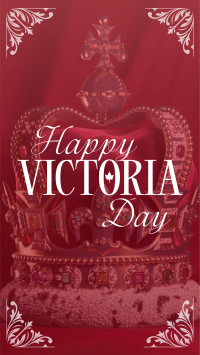 Victoria Day Crown  YouTube Short Design
