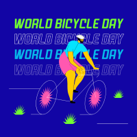 Happy Bicycle Day Linkedin Post Image Preview