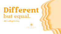 Different But Equal Facebook event cover Image Preview