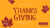 Thanksgiving For You Facebook event cover Image Preview