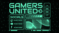 Gamers United Facebook Event Cover Design
