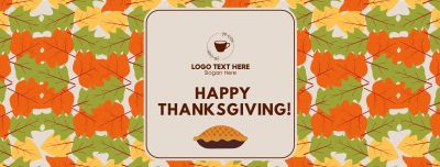 Thanksgiving Day Greeting Facebook cover Image Preview