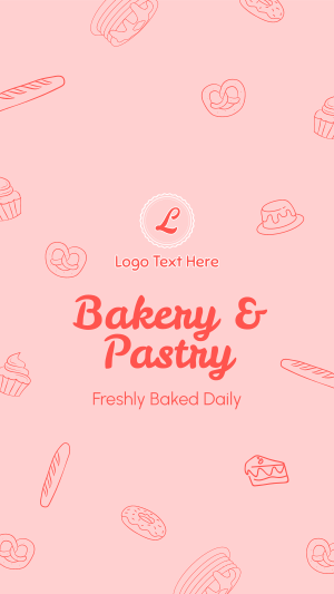 Bakery And Pastry Shop Instagram story Image Preview