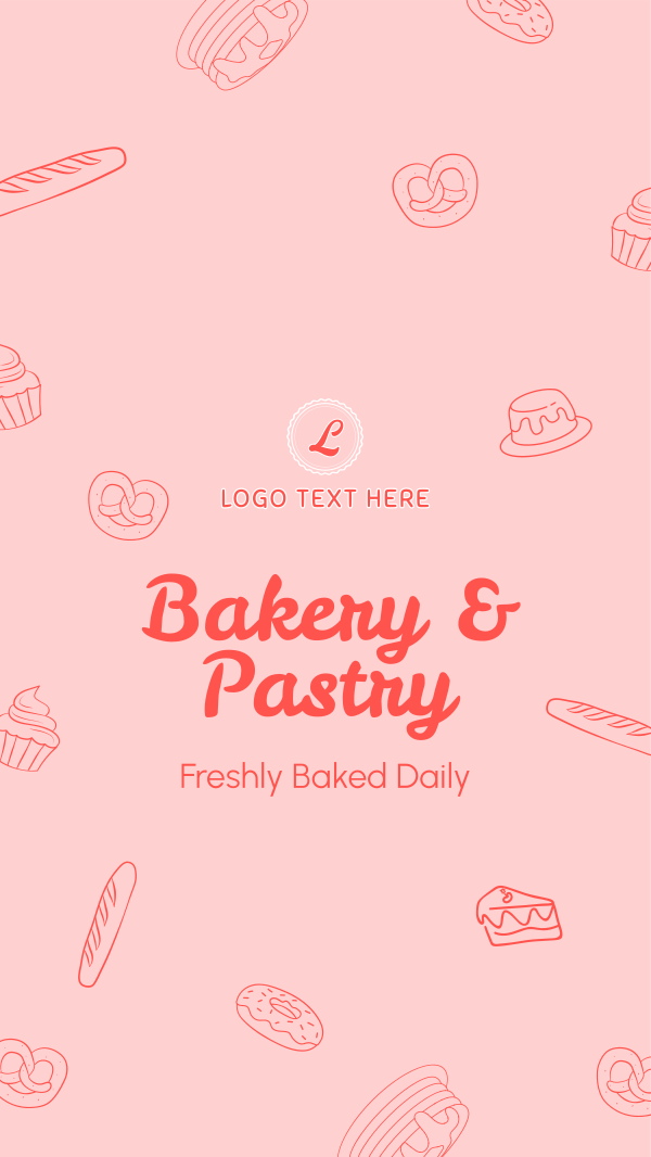 Bakery And Pastry Shop Instagram Story Design Image Preview
