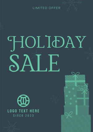 Holiday Gift Sale Flyer Image Preview