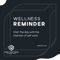 Wellness Self Reminder Instagram Post Preview