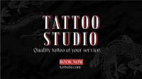 Amazing Tattoo Facebook Event Cover Design