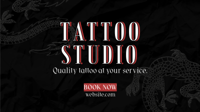 Amazing Tattoo Facebook event cover Image Preview