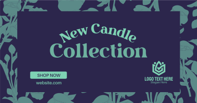 New Candle Collection Facebook ad