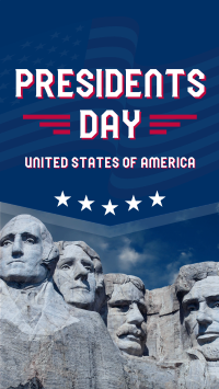 Presidents Day of USA Instagram Reel Image Preview