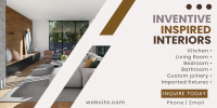 Inventive Inspired Interiors Twitter post Image Preview
