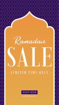 Ramadan Sale Facebook story Image Preview