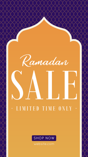 Ramadan Sale Facebook story Image Preview