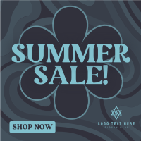 Groovy Summer Sale Instagram Post Image Preview
