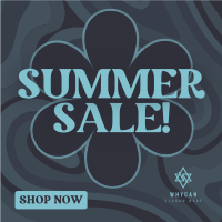 Groovy Summer Sale Instagram post Image Preview