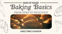 Rustic Baking Class Animation Preview