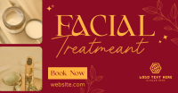 Beauty Facial Spa Treatment Facebook Ad Design