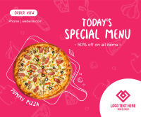 Today's Special Pizza Facebook post Image Preview