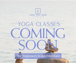 Yoga Classes Coming Facebook post Image Preview