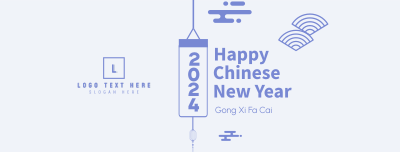 Chinese New Year Ornament Facebook cover Image Preview