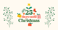 Christmas Countdown Facebook ad Image Preview
