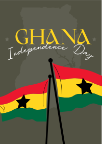 Ghana Freedom Day Flyer Design