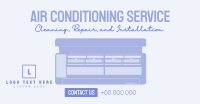 Air Conditioning Service Facebook Ad Design
