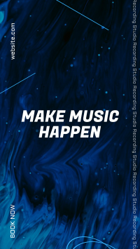 Music Studio Instagram Story Design
