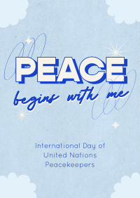 United Nations Peace Begins Flyer Image Preview