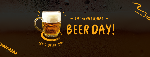 International Beer Day Facebook Cover Design Image Preview