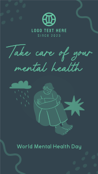 Mental Health Care Facebook story Image Preview