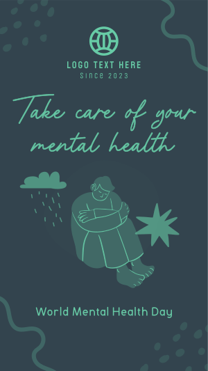 Mental Health Care Facebook story Image Preview