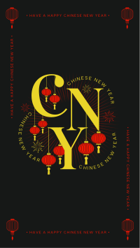 Elegant Chinese New Year Instagram Story Design