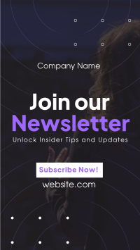 Agnostic Business Newsletter TikTok video Image Preview