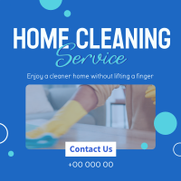 Cleaning Done Right Instagram Post Design