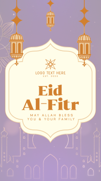 Eid Al-Fitr Celebration Facebook story Image Preview