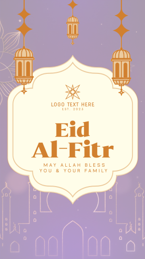 Eid Al-Fitr Celebration Facebook story Image Preview