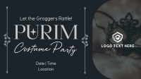 Purim Costume Party Facebook event cover Image Preview