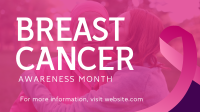 Cancer Awareness Campaign YouTube Video Image Preview