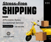 Stress Free Delivery Facebook post Image Preview