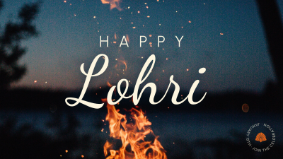 Lohri Fire Facebook event cover Image Preview