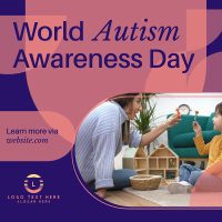 Learn Autism Advocacy Instagram Post Design