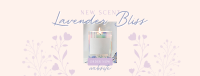 Lavender Bliss Candle Facebook Cover Design