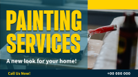 Painting Services Facebook Event Cover Design