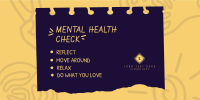 Mental Health Checklist Twitter post Image Preview